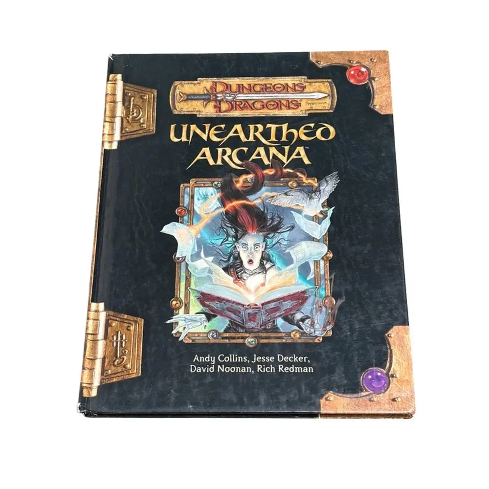 Dungeons and Dragons Unearthed Arcana First Printing 2004 Wizards Of The Coast